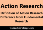 Action Research: Definition | Difference from Fundamental Research