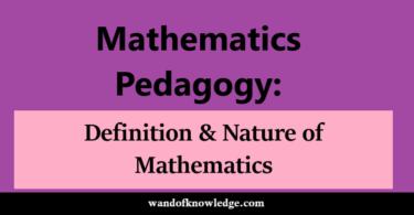 nature of mathematics